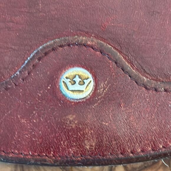 Vintage Leather Billfold Wallet Coin Purse - Picture 8 of 10